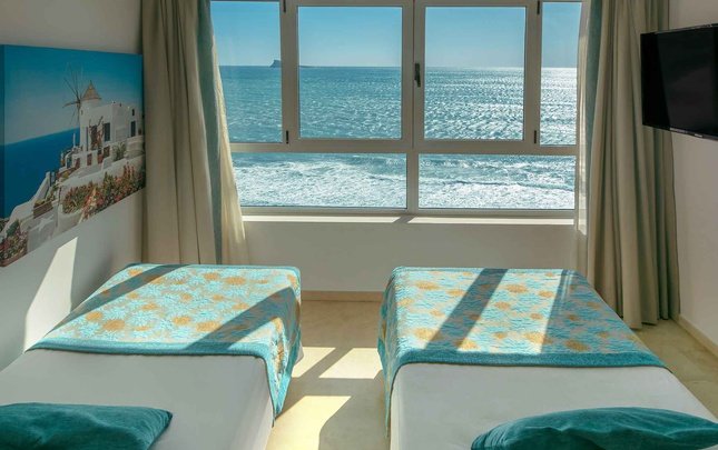 Supreme double sea view room Villa del Mar Hotel Benidorm